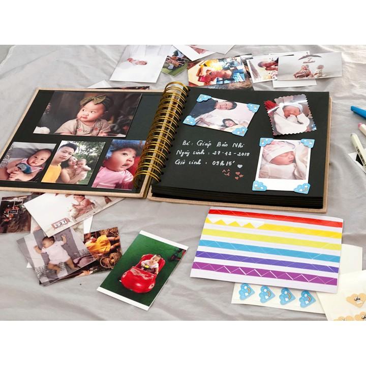 Album dán ảnh nhiều kích cỡ, Scrapbook