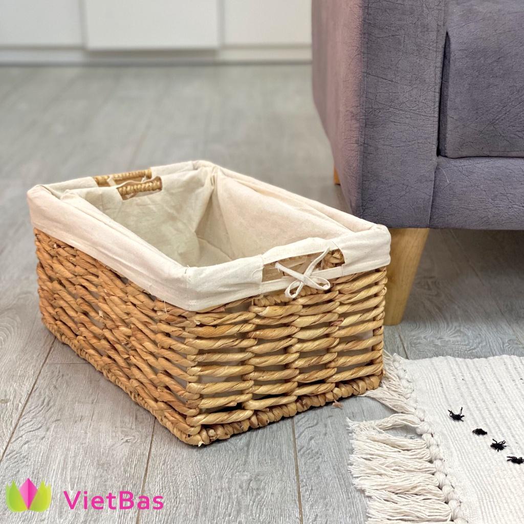 Khay lục bình VIETBAS vuông LBK_004