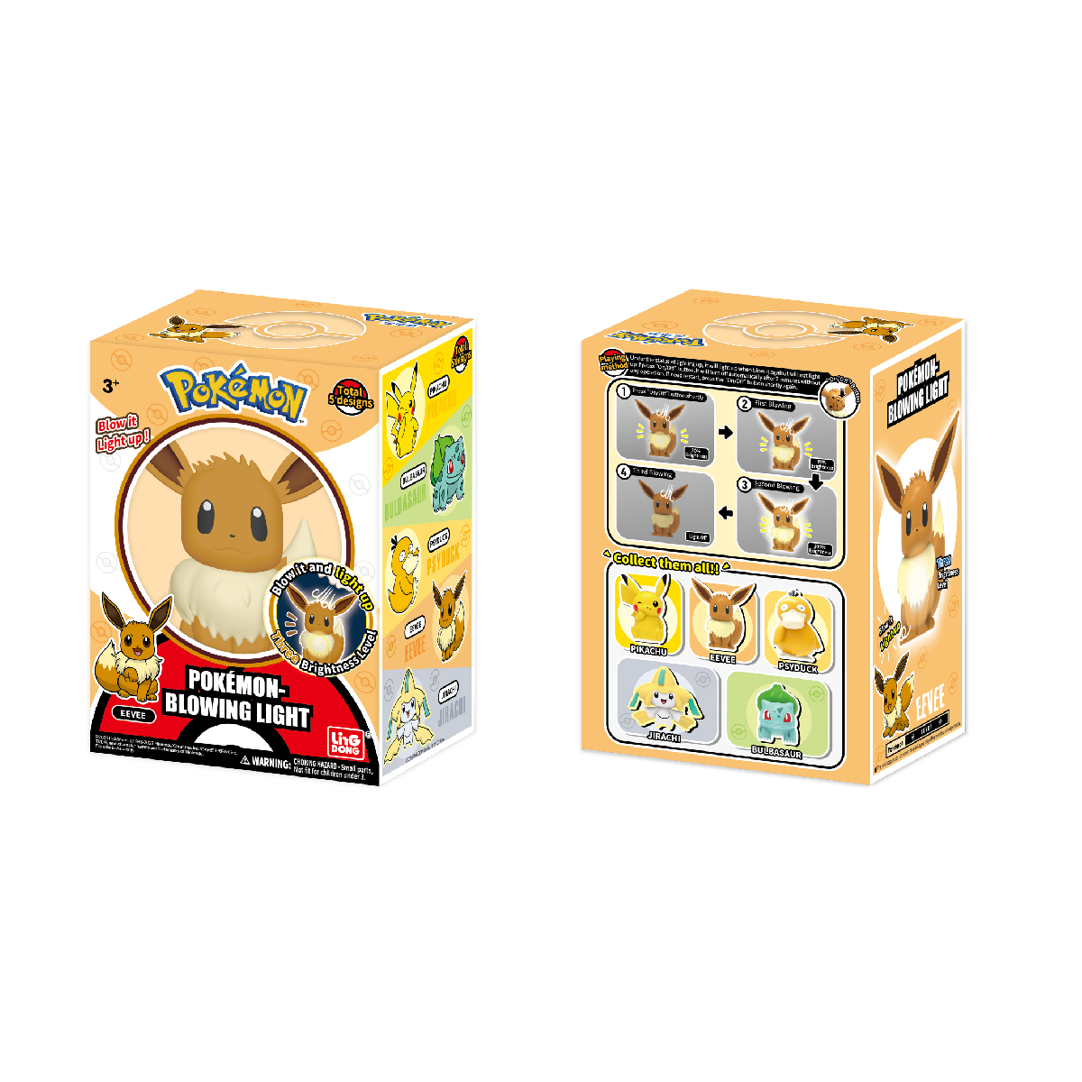 Đồ Chơi Mô Hình Phát Sáng Pokemon Eevee POKEMON TOYS 8187
