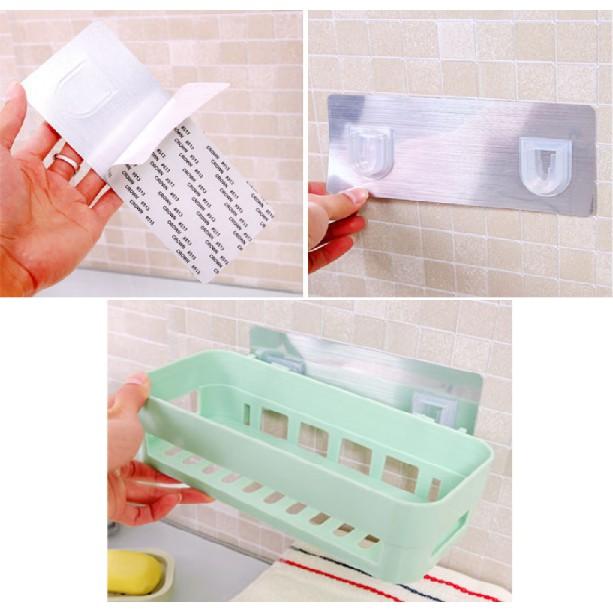 Kệ nhà tắm, nhà bếp dán tường