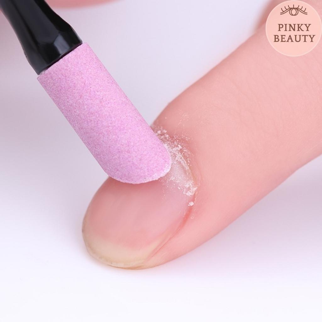 Dụng Cụ Dũa Móng Tay Tiện Lợi 2 Trong 1 - Cây Dũa Móng Lấy Khóe Đẩy Da Chết Pinky Beauty Đa Năng, Dễ Sử Dụng