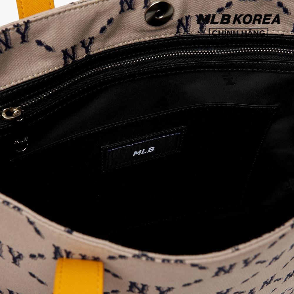 MLB - Túi tote chữ nhật Monogram Diamond Jacquard 3AORM012N