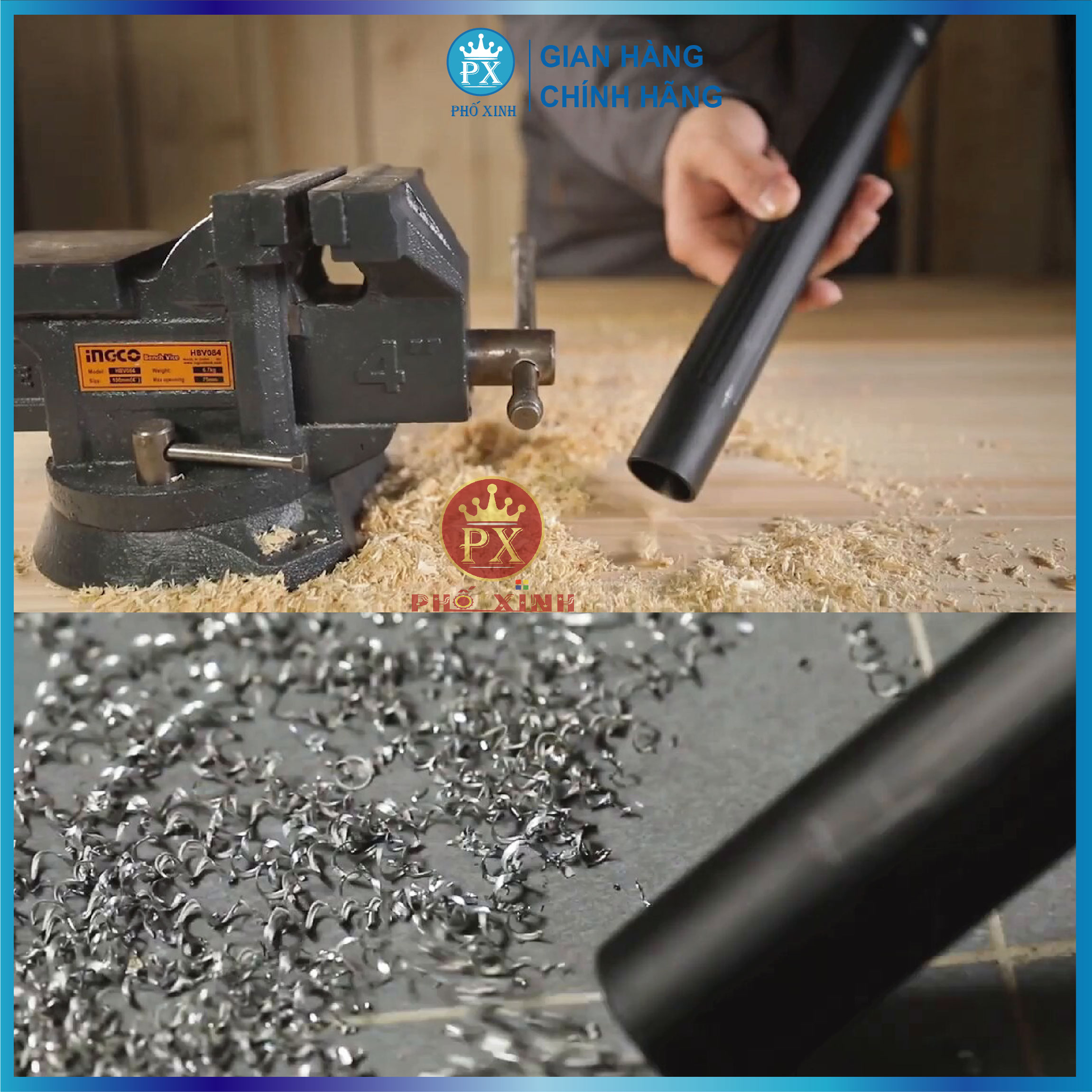 Máy hút bụi INGCO VC14122 HÀNG CHÍNH HÃNG