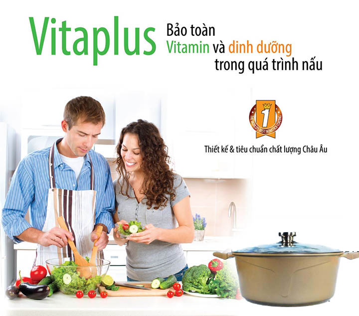 Nồi Chống Dính Elmich Vitaplus Perla EL-0343 2350343 (26cm)