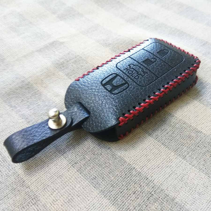 Bao da 3 nút chìa khóa Smartkey cho xe hơi Honda