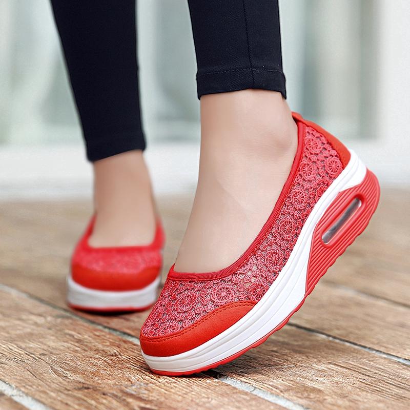 Giày Thể Thao Thoáng Khí Thời Trang Cho Nữ