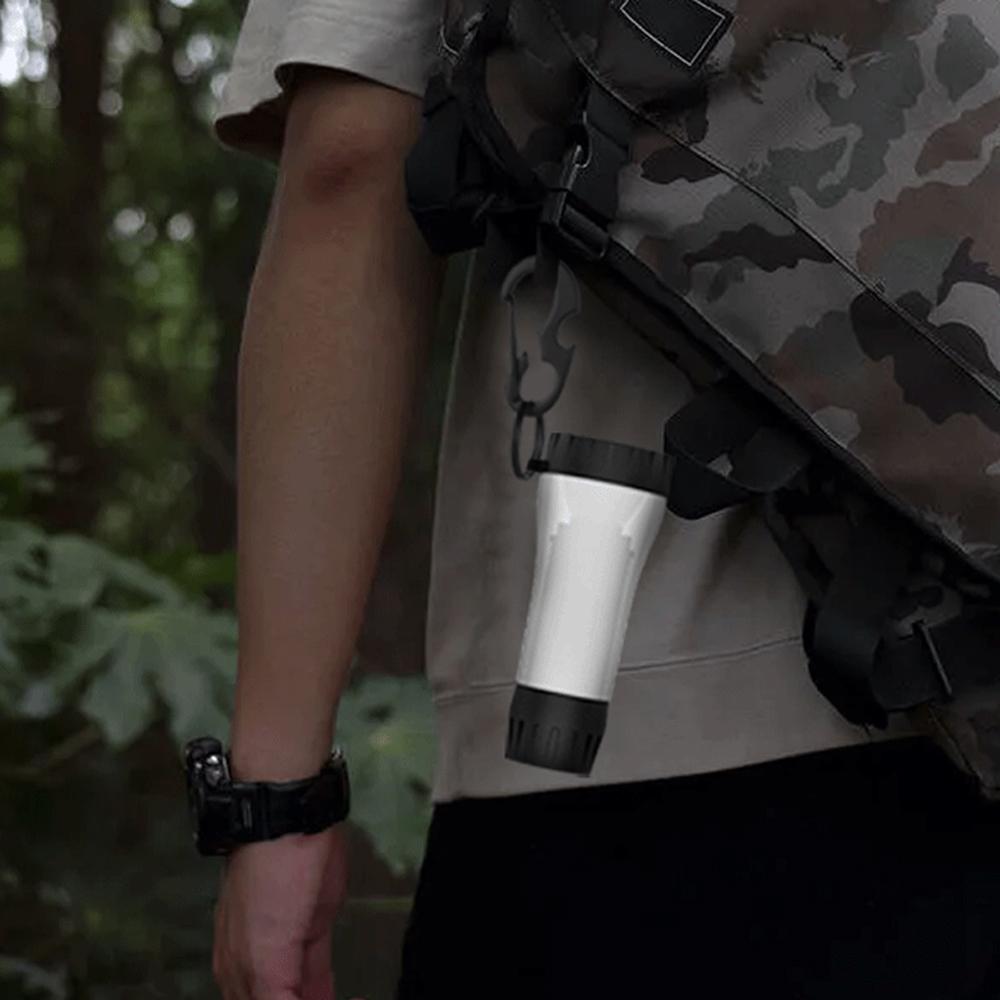 LED Campsite Lantern Retractable Tent Light Waterproof Flashlight with 3 Light Modes for Outdoor Camping Hiking Fishing