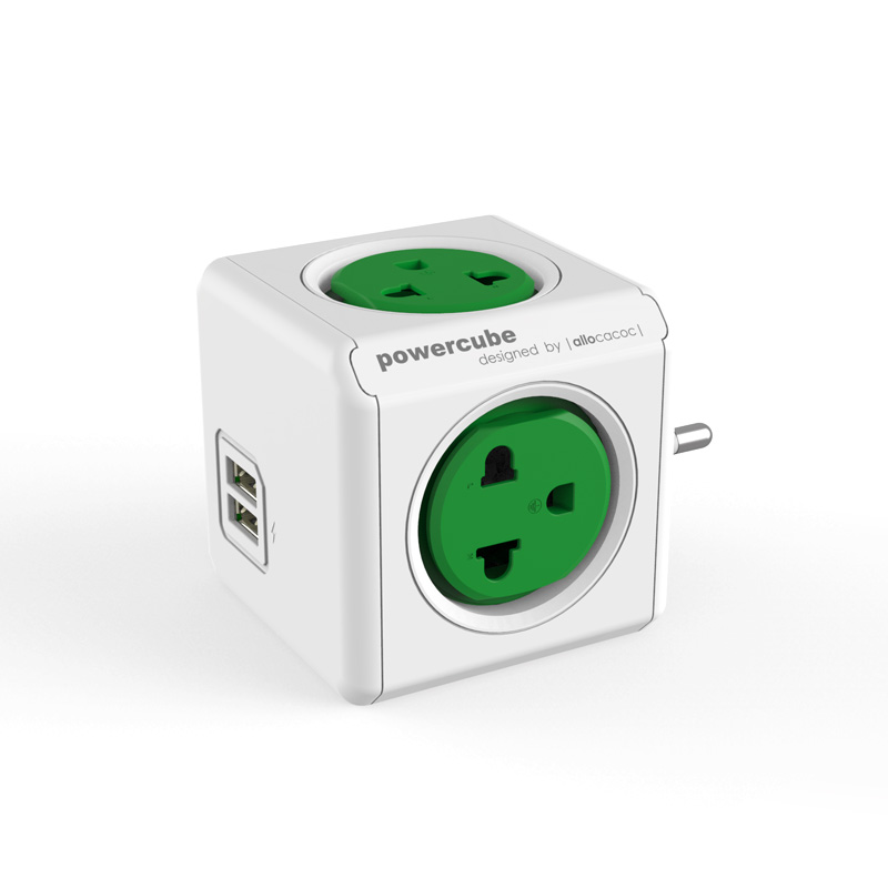 Ổ Cắm Điện Allocacoc PowerCube | Original USB |