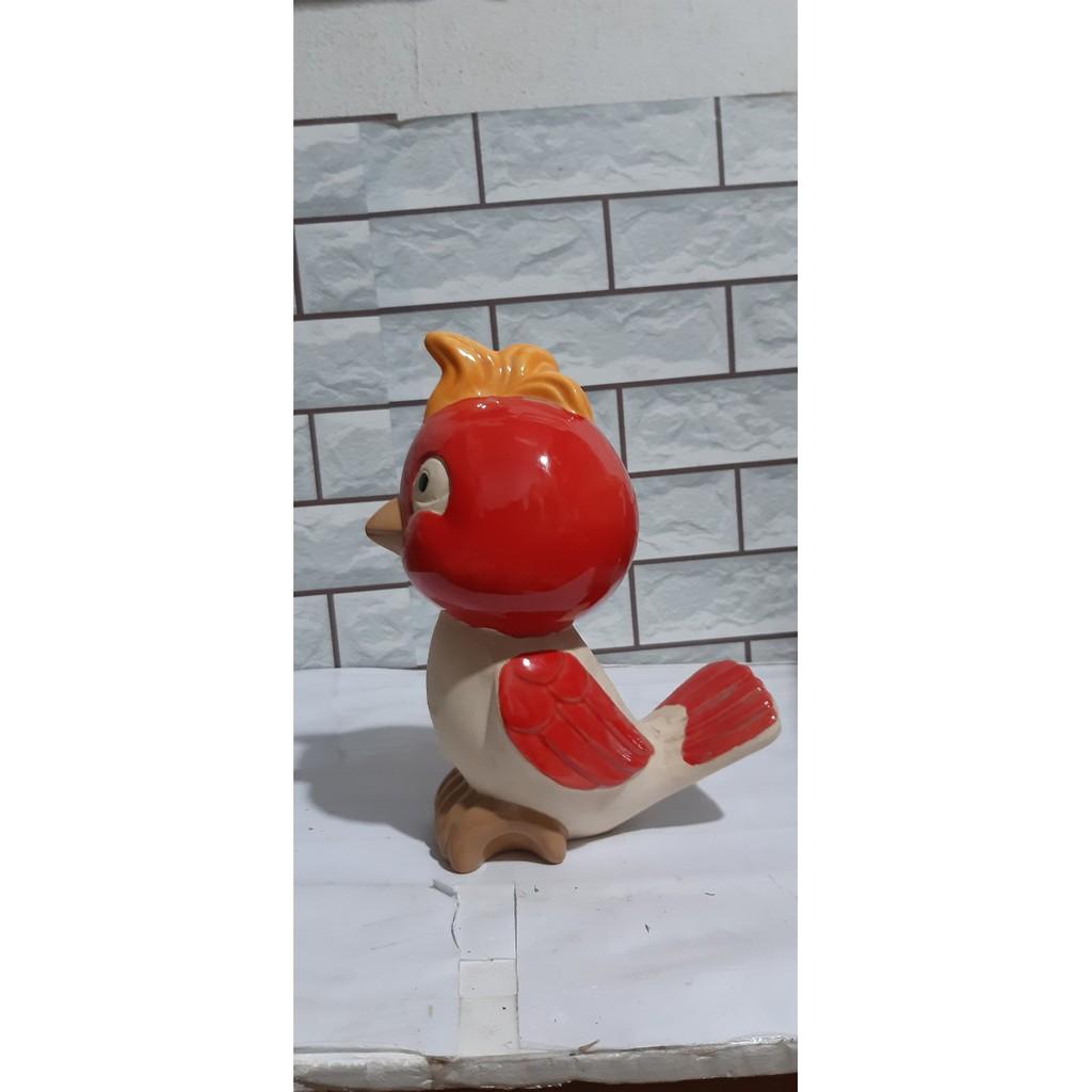 Gốm sứ chim két dầu to
