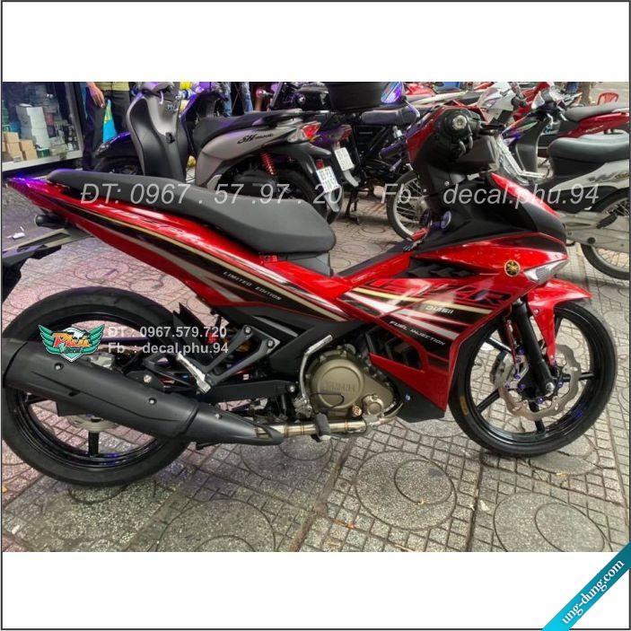 Tem Rời Exciter 150 Y15ZR đỏ đen 2020