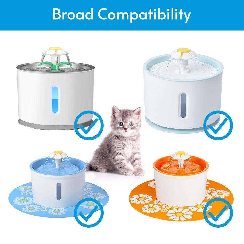 Bộ Lọc Nước Bằng Nhựa Than Hoạt Tính Dạng Tròn Cho Thú Cưng