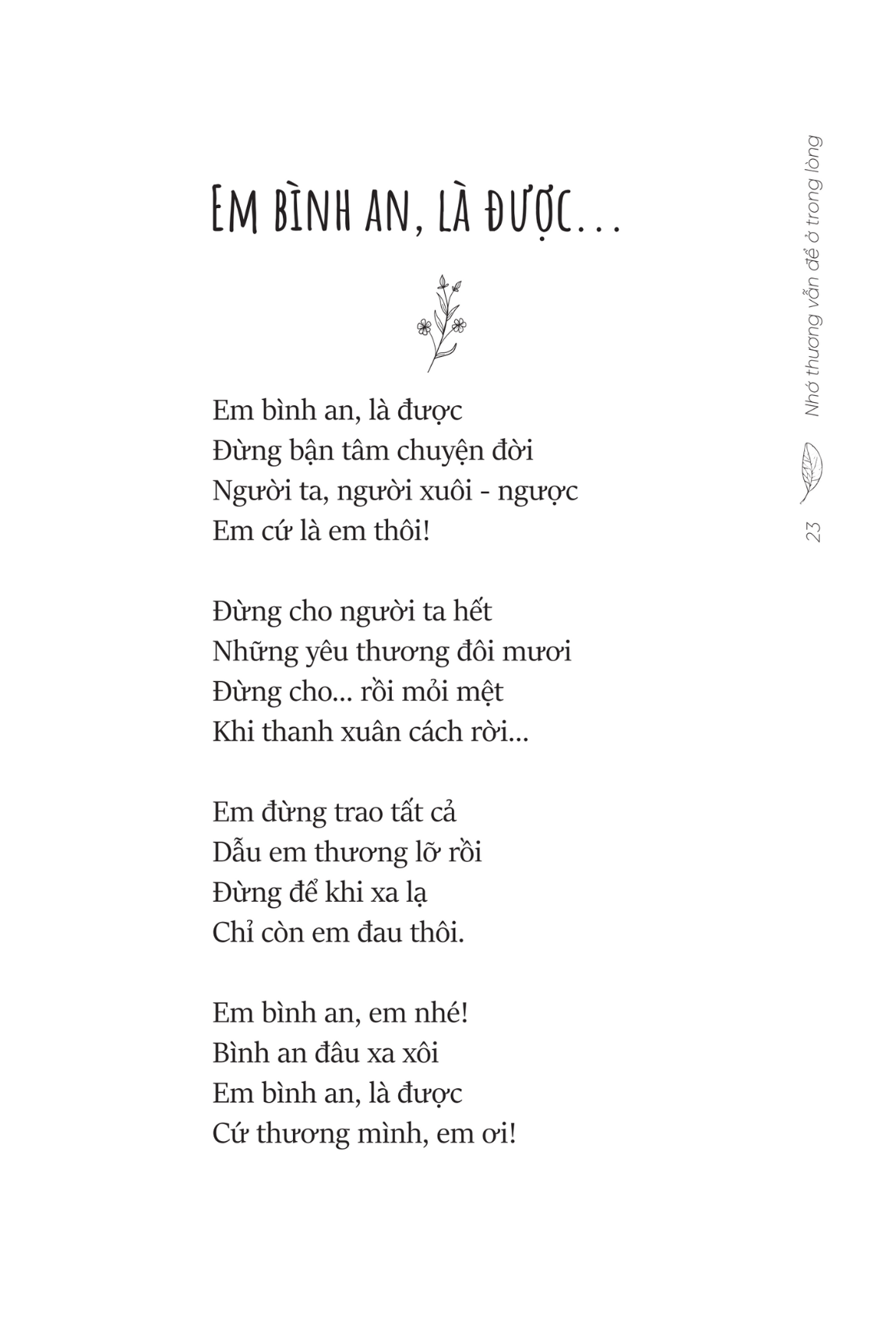 Hình ảnh Combo Anh Không Bận Chỉ Là Không Nhớ Em + Nhớ Thương Vẫn Để Ở Trong Lòng + The Journey Of Youth