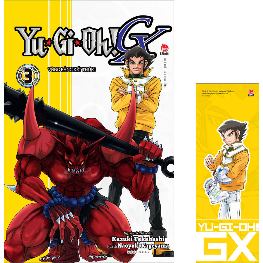 Yu-Gi-Oh Gx Tập 3 Vòng Bảng Kết Thúc Tặng Kèm Bookmark PVC