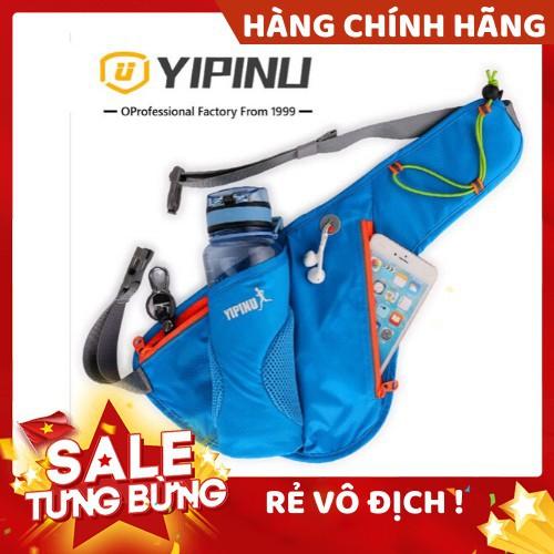 Túi đai đeo bụng hông chạy bộ phản quang YIPINU có ngăn đựng bình nước YS9