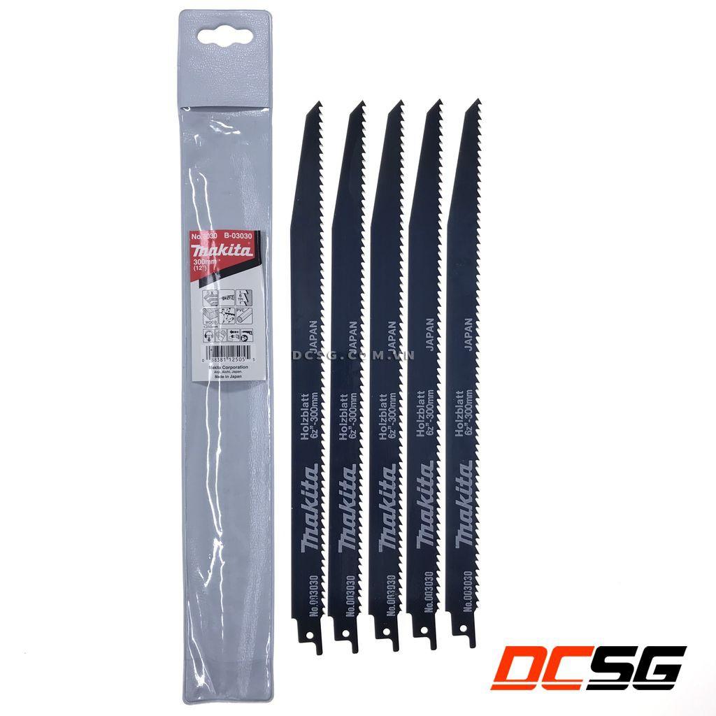 Lưỡi cưa kiếm cắt gỗ 300x18x1.25mm Makita B-03030 |DCSG
