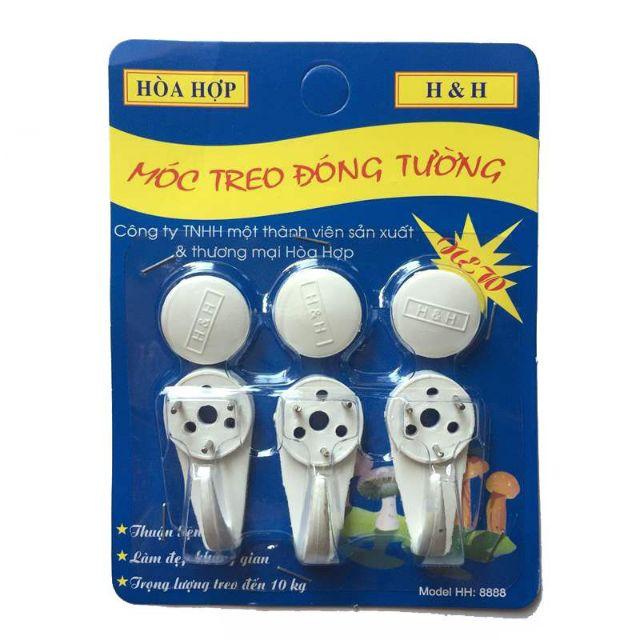 Vỉ 3 móc treo tường