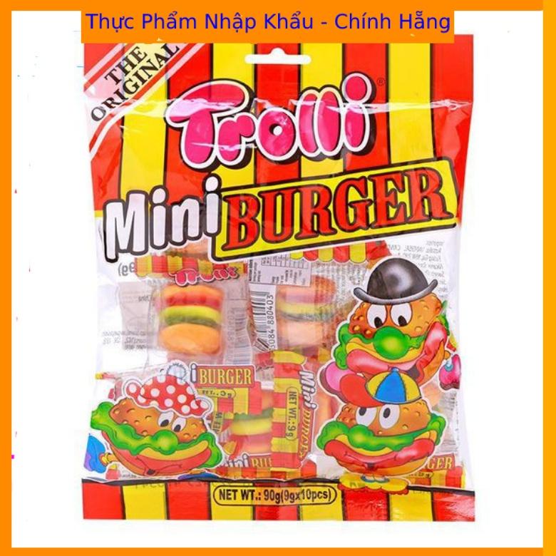 Kẹo dẻo Trolli Mini Burger 90gr (10 viên)