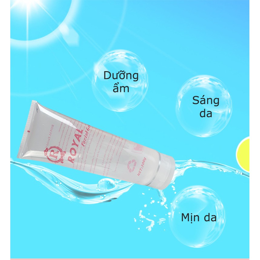 Gel lạnh triệt lông Royal - Gel lạnh làm ẩm da, dịu da kết hợp cùng máy triệt lông, máy nâng cơ, máy Hifu, máy RF, máy IPL và các thiêt bị làm đẹp khác - Gel lạnh triệt lông dưỡng da chuẩn spa ngay tại nhà - Gel siêu âm dùng cho máy laser