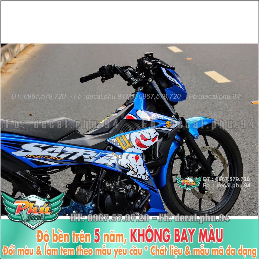 Tem Rời Satria Xanh thỏ,  -1