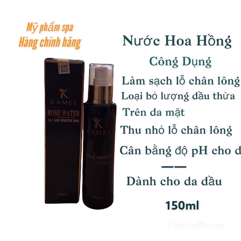 Nước Hoa Hồng TONER KARMEL Dành Cho Da Dầu & Da Nhạy Cảm