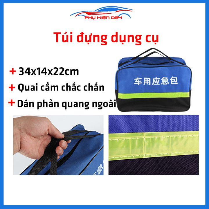 Bộ cứu hộ ô tô 7 chi tiết dùng khắc phục sự cố trường hợp khẩn cấp