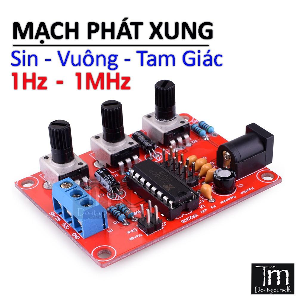 Mạch Phát Xung Sin / Tam Giác / Vuông Chỉnh Tần Số XR2206