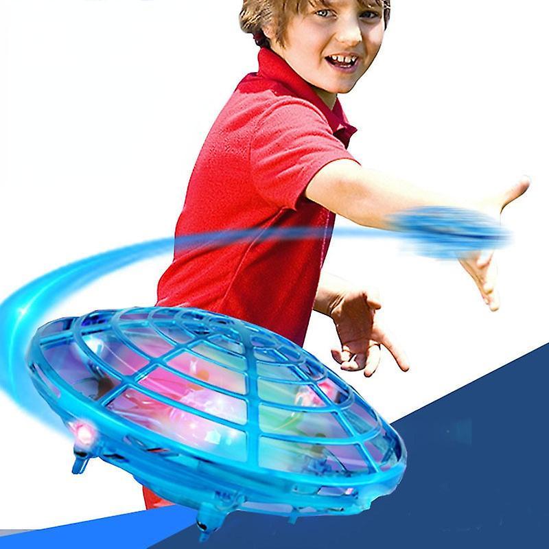 Đồ chơi Ufo tương tác dành cho trẻ em Máy bay cảm biến cử chỉ Thanh ánh sáng đầy màu sắc Bóng bay