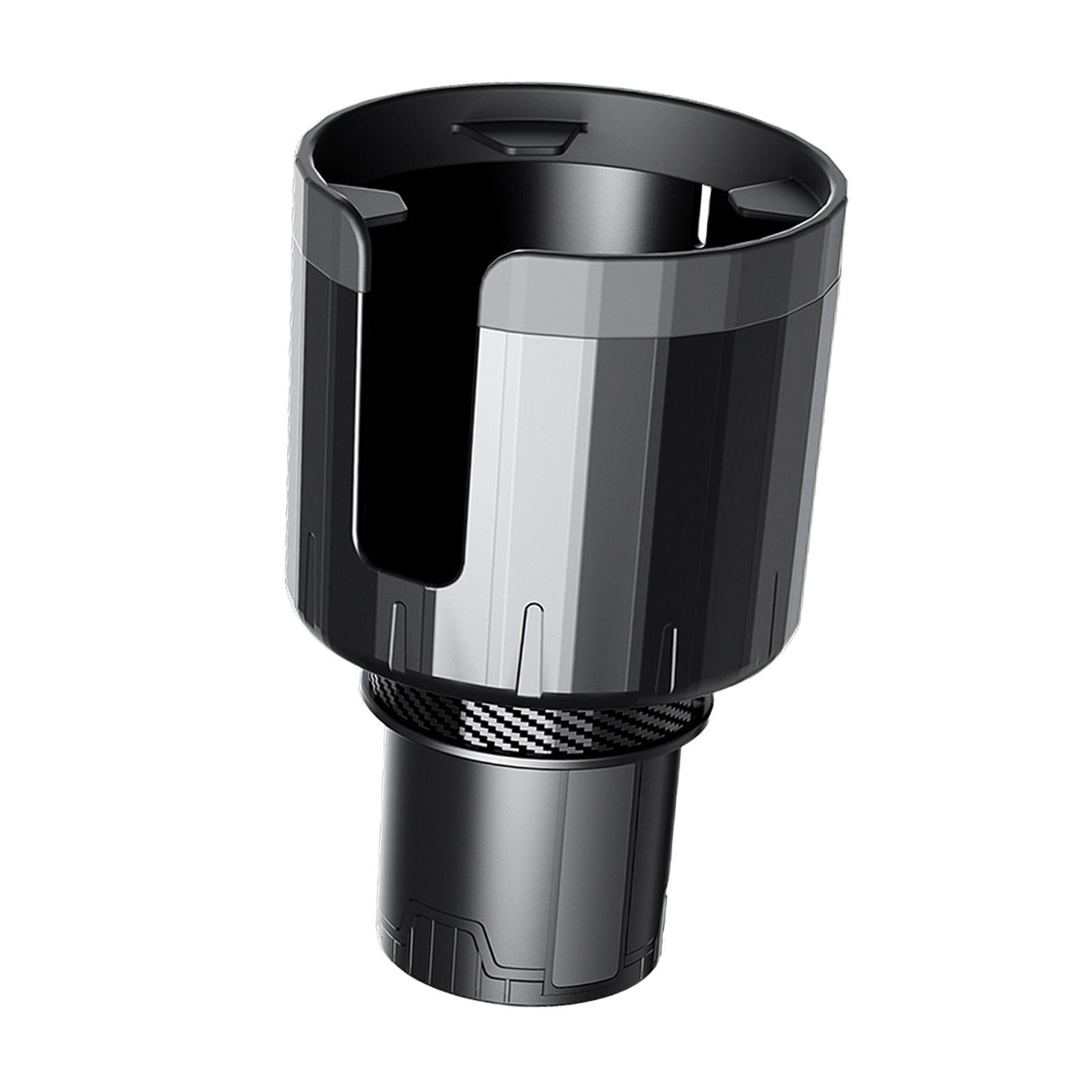 Car Cup Holder Expander ,Adjustable Base Rotatable Accessory Organizer Expandable Car Drink Holder Expander for Automobile Bottles Mugs