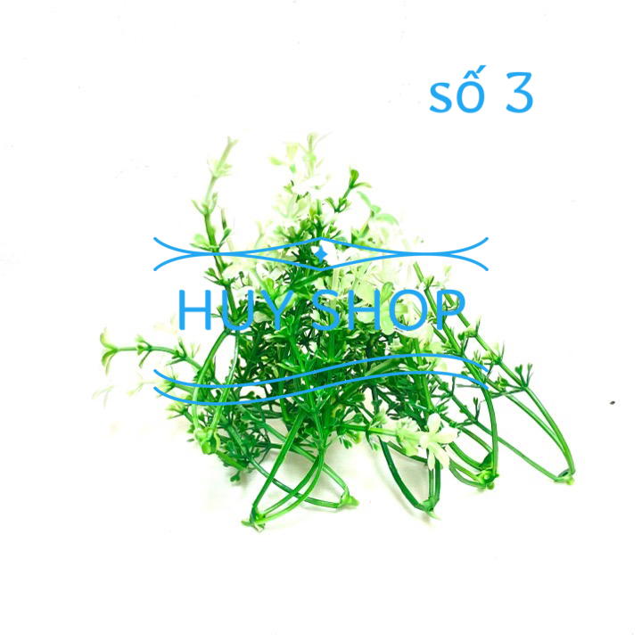 CỎ ĐIỂM  100Gram Hoa Cỏ nhân tạo decor background trang trí nhà cửa