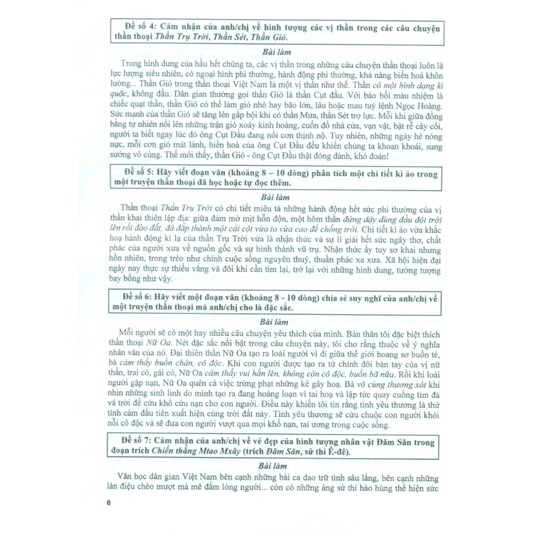 Sách - 199 Bài và đoạn văn hay lớp 10