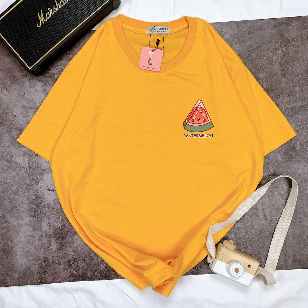 - Áo thun tay ngắn Be Yourself unisex size M L XL - WATERMELON