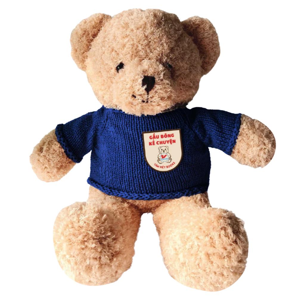 Gấu Bông Kể Chuyện - Người Bạn Tâm Tình Của Bé - Màu Xanh Đậm