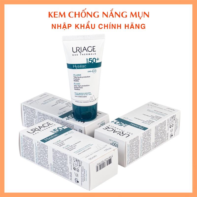 KEM CHỐNG NẮNG URIAGE HYSEAC FLUID cho da dầu mụn