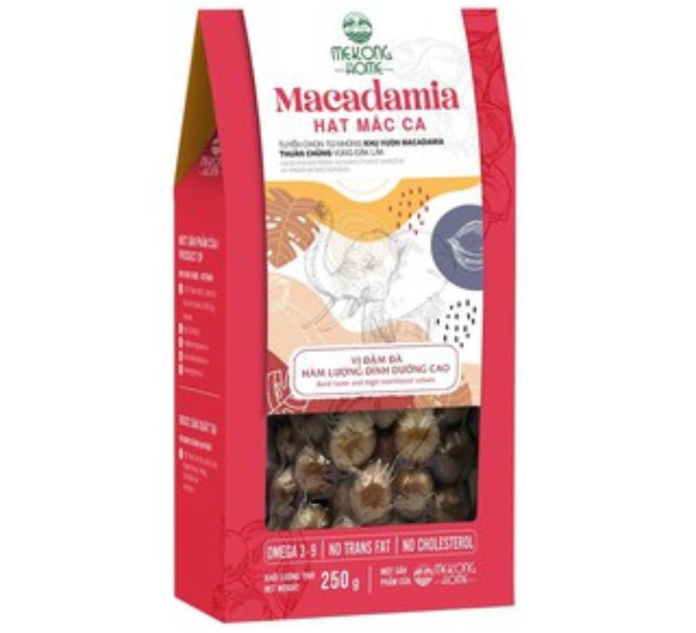 HẠT MACADAMIA - 250 GRAM - MEKONG HOME
