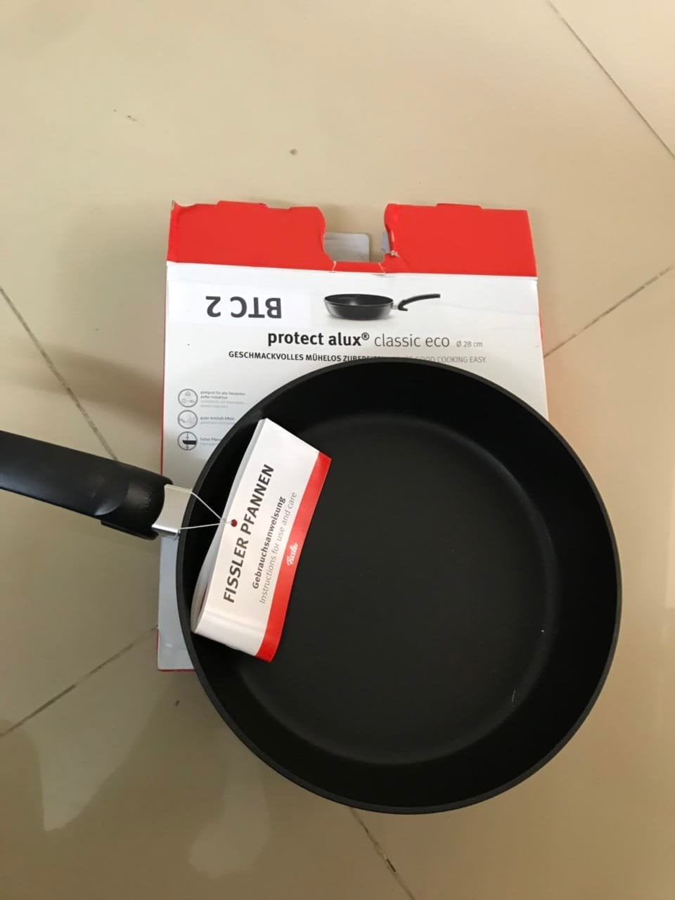 CHẢO FISSLER PROTECT ALUX CLASSIC ECO 28CM ( KHÔNG DÙNG BẾP TỪ) Hàng chính hãng