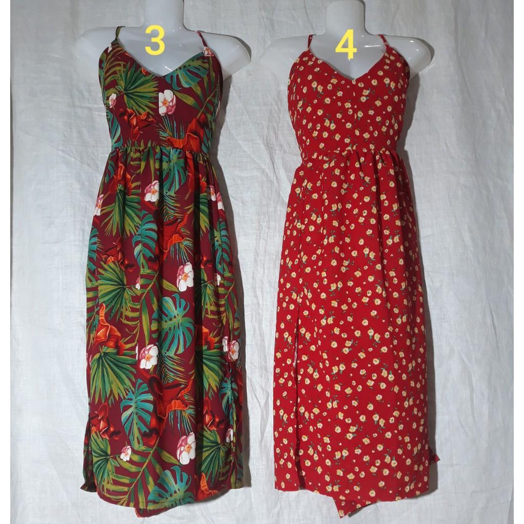 Đầm đan dây lưng