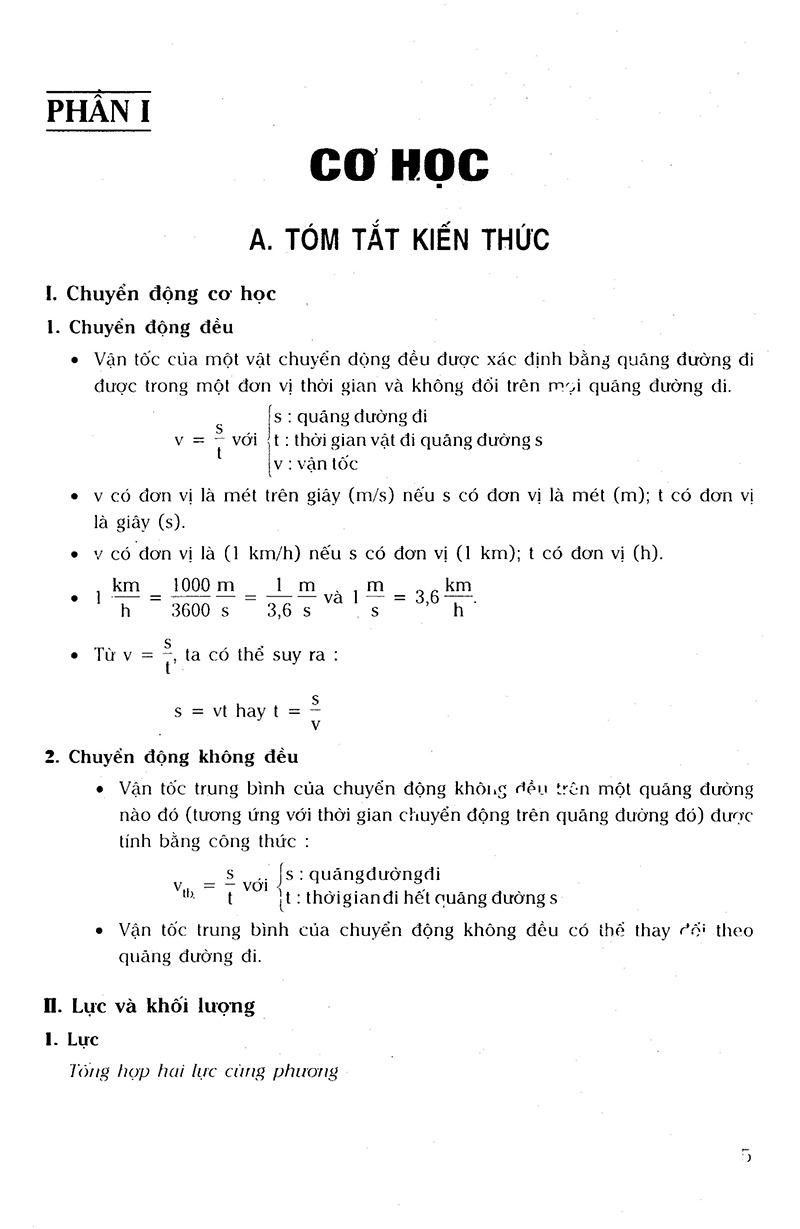 500 Bài Tập Vật Lí Trung Học Cơ Sở (Dùng Cho Các Bộ SGK Hiện Hành)
