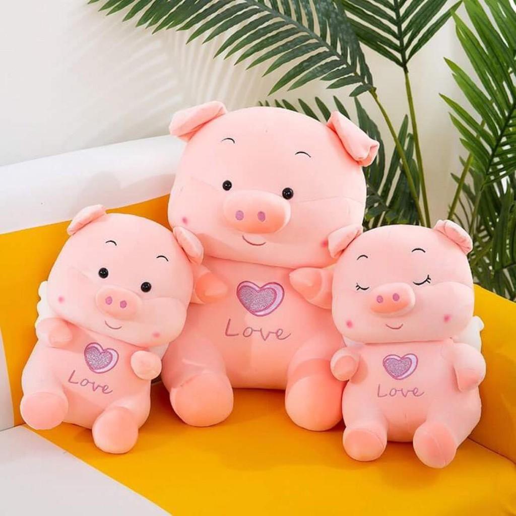 Gấu Bông Heo Thiên Thần ,Heo Hồng Cute,Quà Tặng Cao Cấp