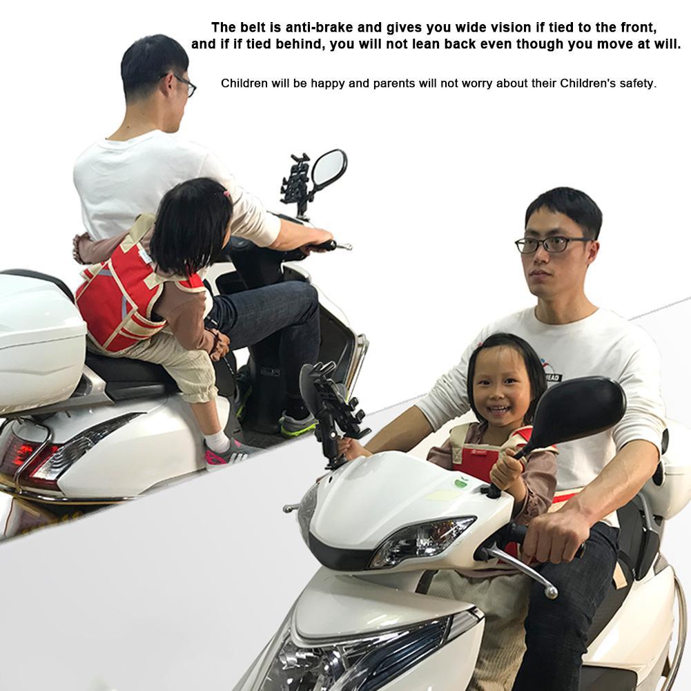 Xe Máy Trẻ Em Đai Em Bé Dây Nịt Trẻ Em Đai Xe Máy An Toàn Có Thể Điều Chỉnh Xe Điện Dây Đeo An Toàn Ghế Dây