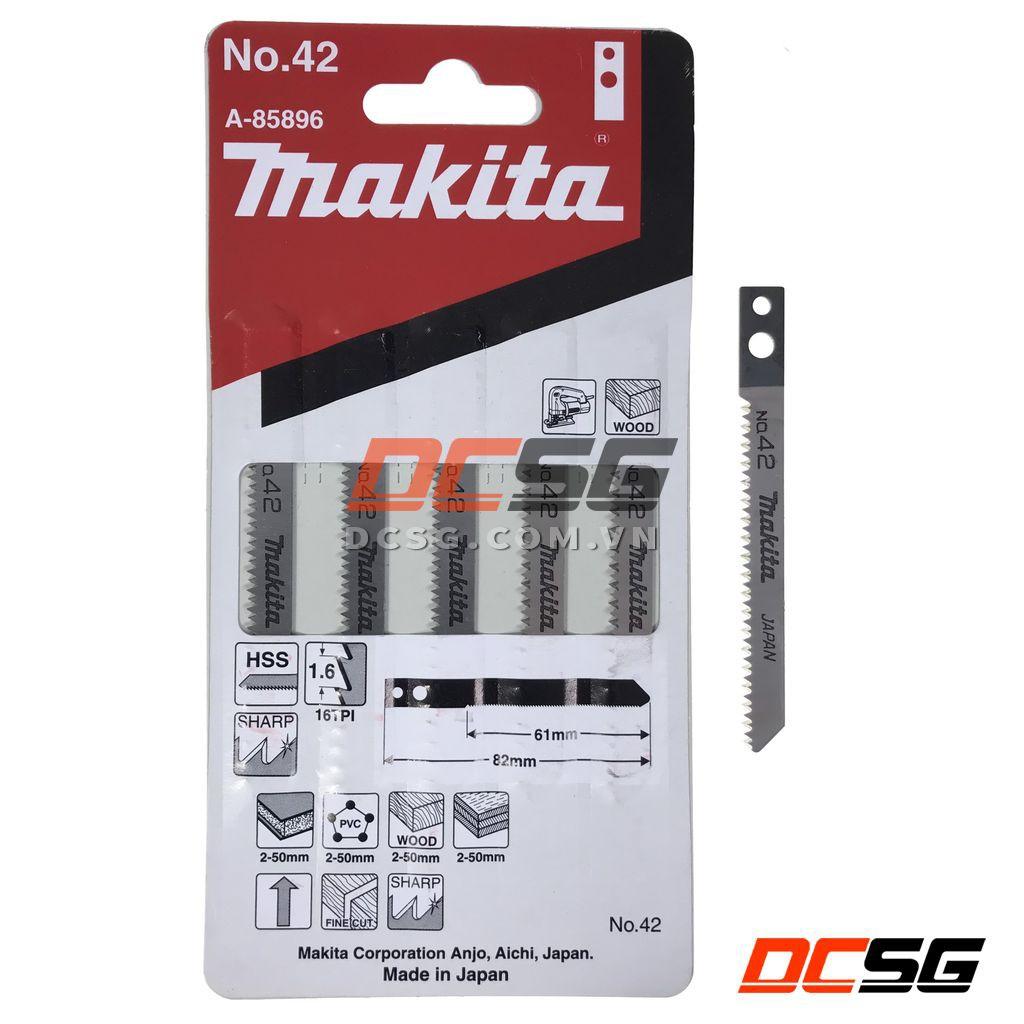 Lưỡi cưa lọng cắt gỗ chuôi có lỗ No.42 Makita A-85896 | DCSG