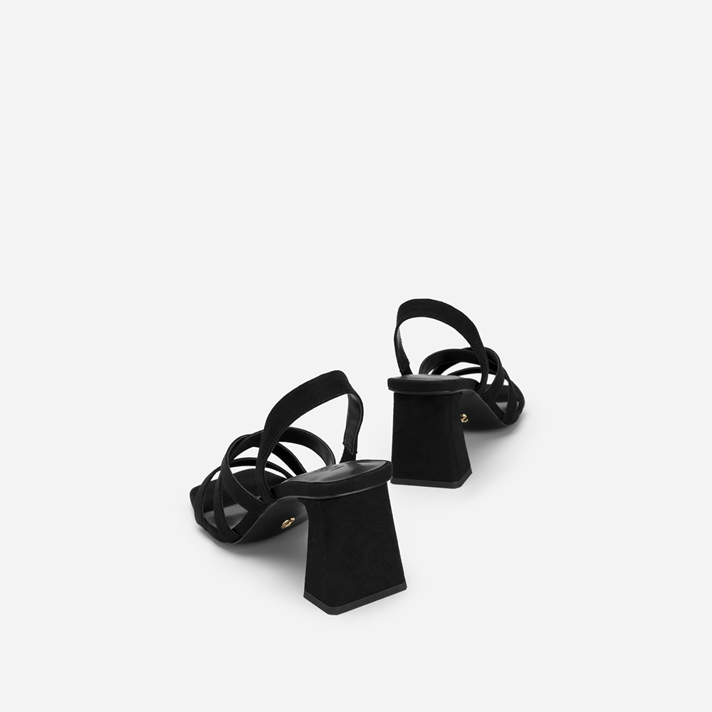 Vascara Giày Sandal Multi-Strap Gót Trụ  - SDN 0746