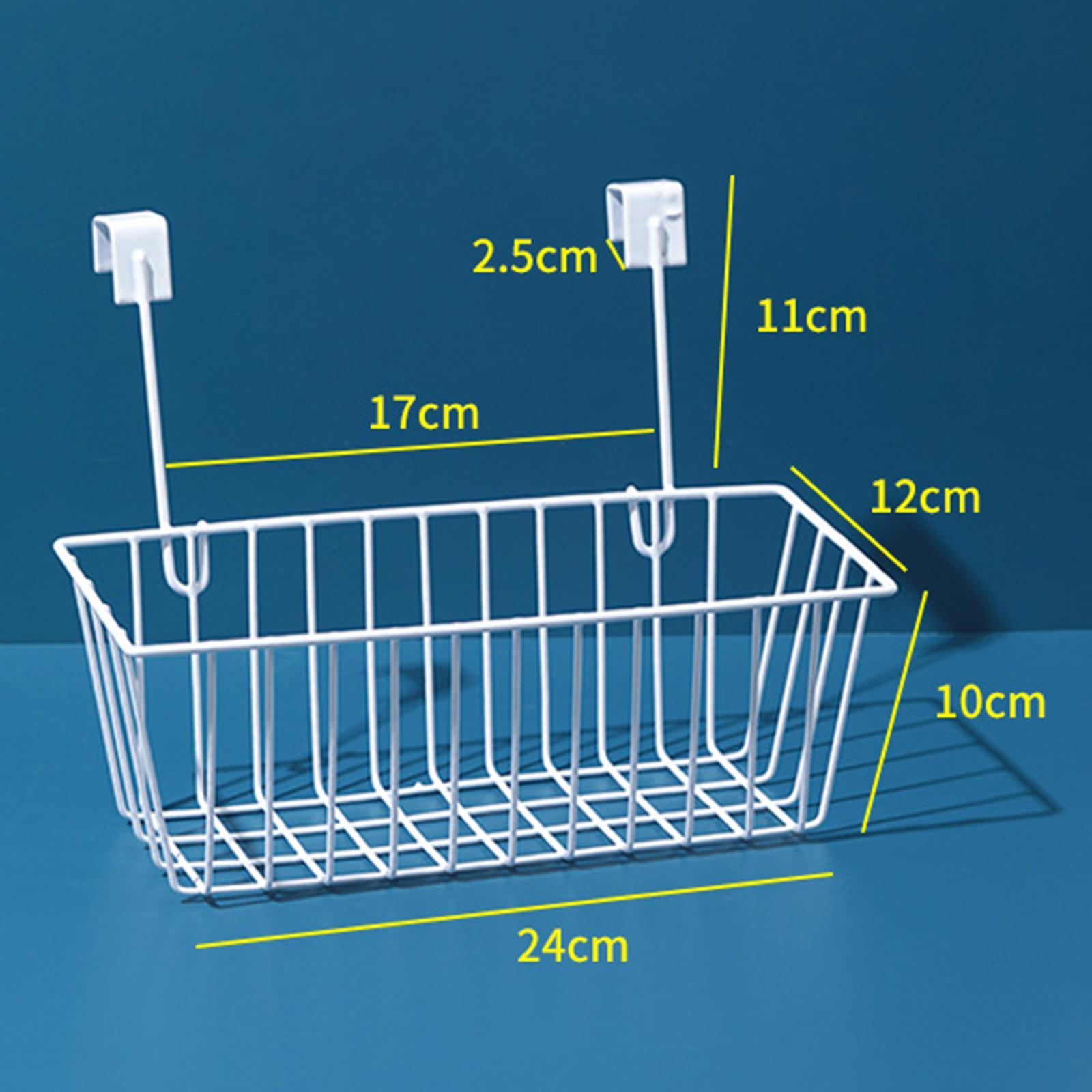 Hanging Storage Basket Kitchen Storage Organizer for Closet Dormitory Garage