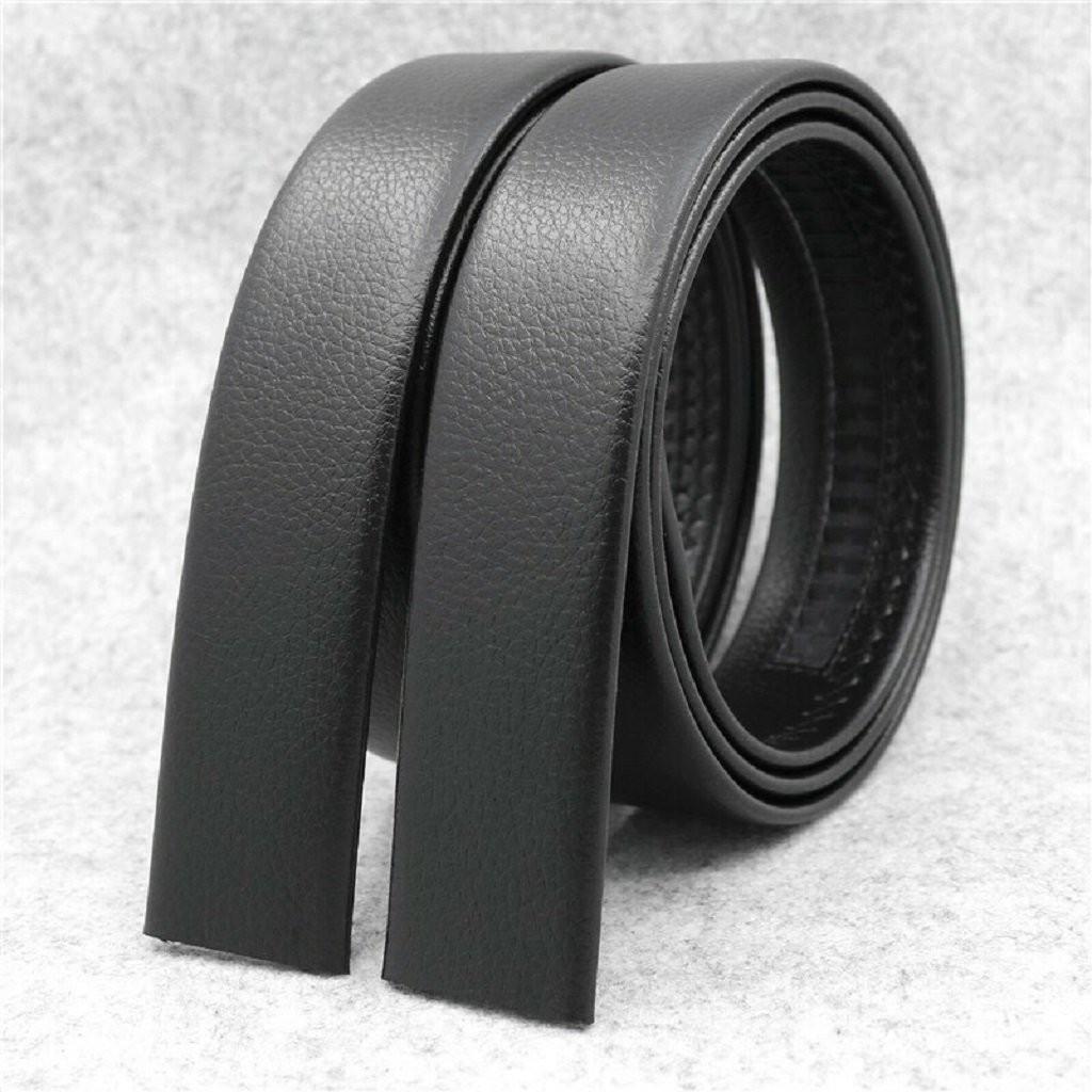Thắt Lưng Da Nam Xịn Cao Cấp Khóa Cài. Dây Nịt Da Bò 100% Mạ Bạc Nam Tính GC02