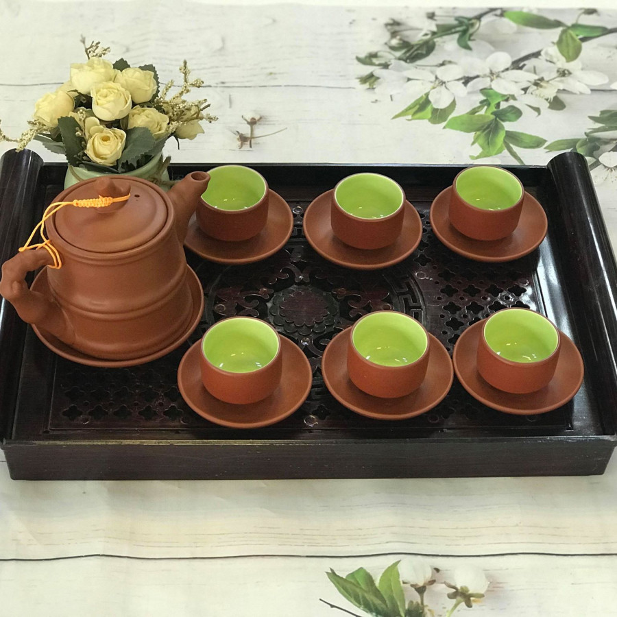 ẤM CHÉN TRÚC CAO ĐỎ
