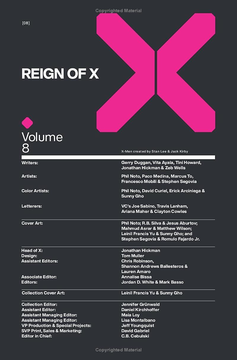 Reign Of X Vol. 8