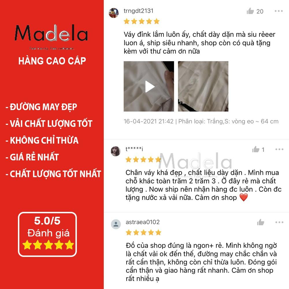 Chân váy xếp ly Madela ngắn tennis có quần trong chống lộ, chất vải không nhăn, thiết kế trẻ trung năng động dễ phối đồ, có nhiều màu và đủ size lựa chọn