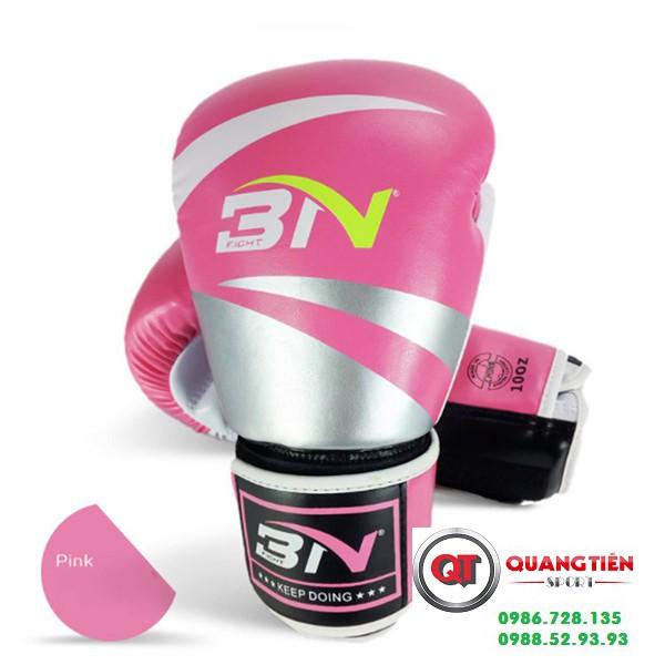 Freeship Găng tay boxing Bn tặng kèm túi đủ màu đủ size