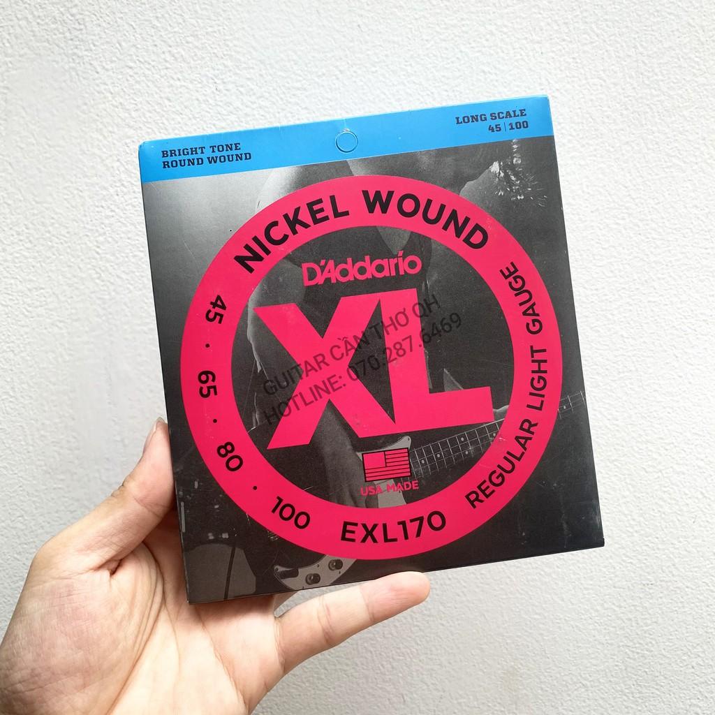 Dây đàn Guitar Bass D'addario EXL170 - Bass 4 dây và 5 dây - HÀNG LOẠI 1