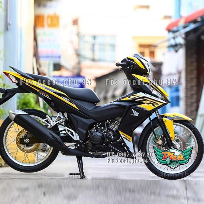 Tem rời Winner GTR đen vàng