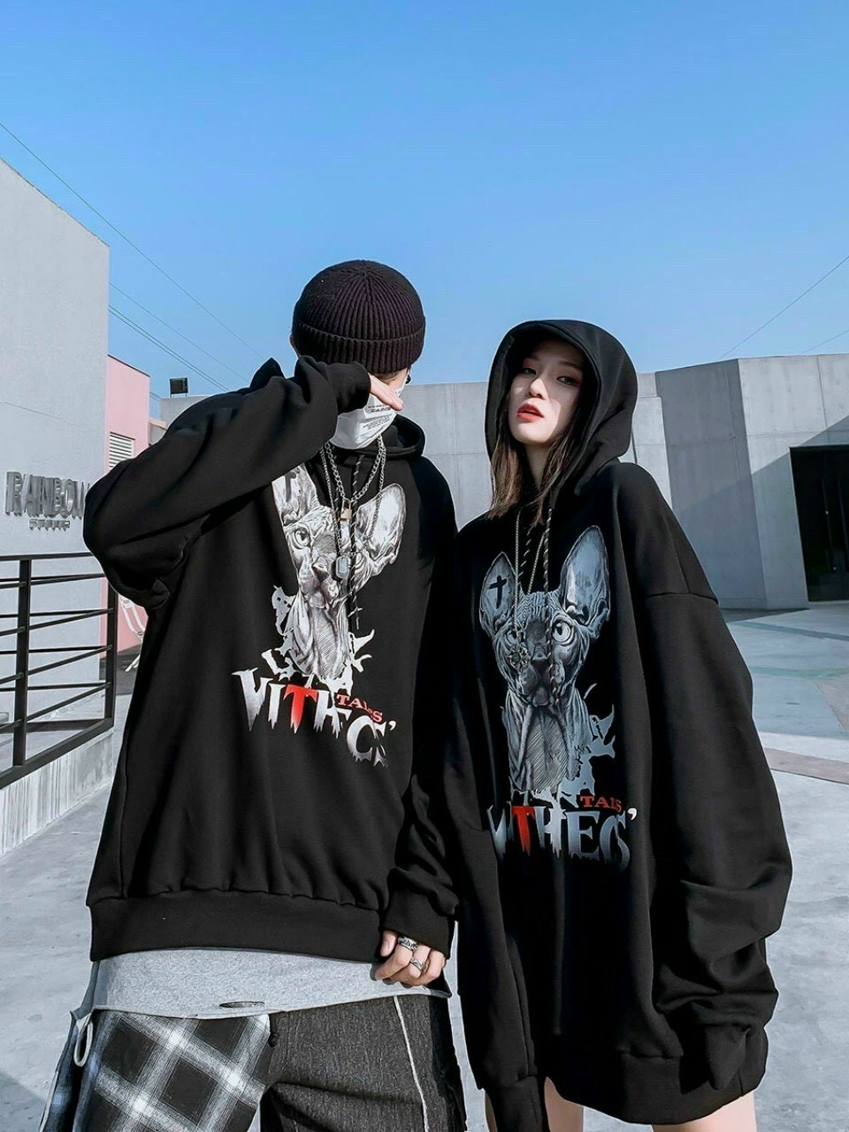 Áo hoodie sói